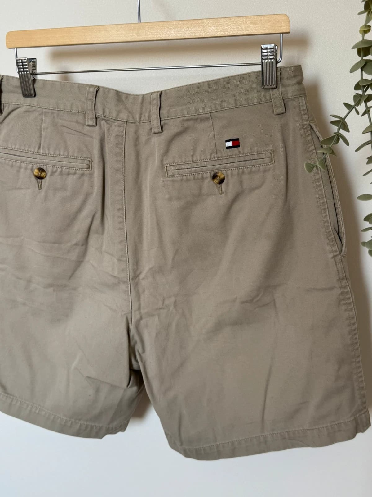 Short chino à pinces Tommy Hilfiger beige taille W34 - PP2603126 - Photo 5/7