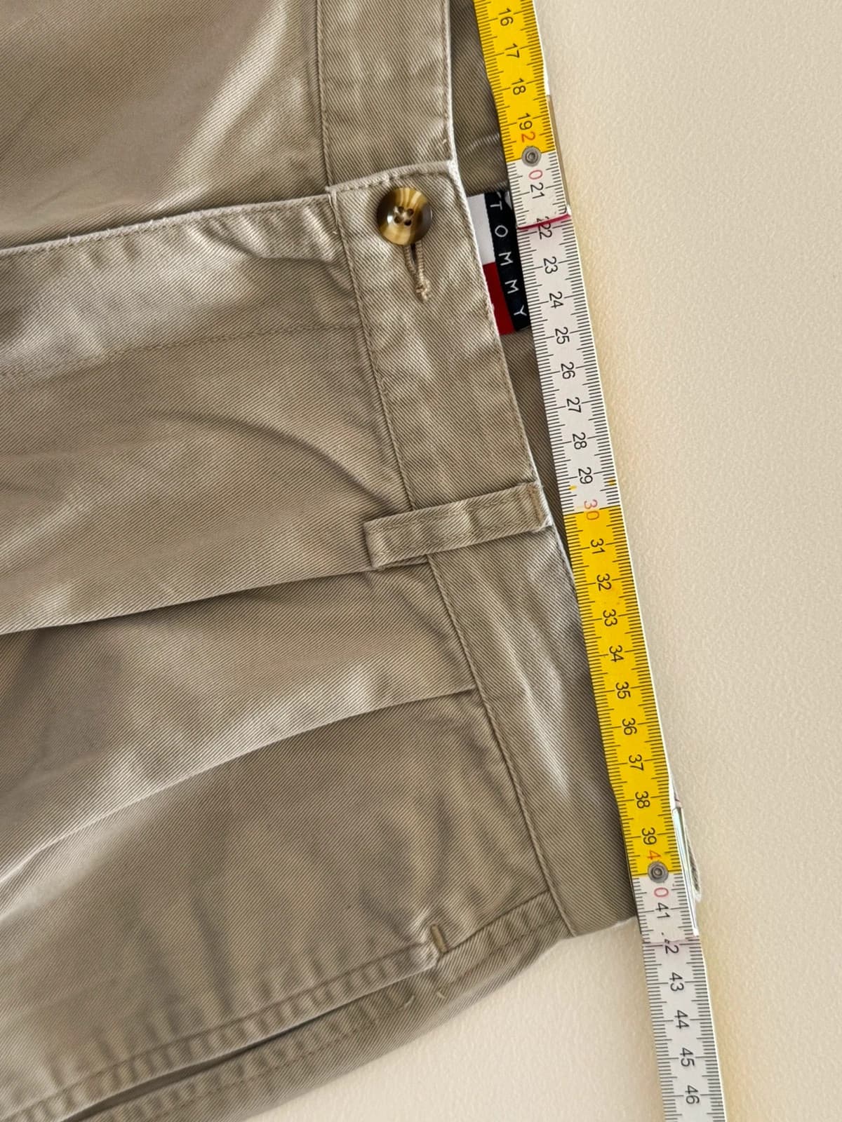 Short chino à pinces Tommy Hilfiger beige taille W34 - PP2603126 - Photo 6/7