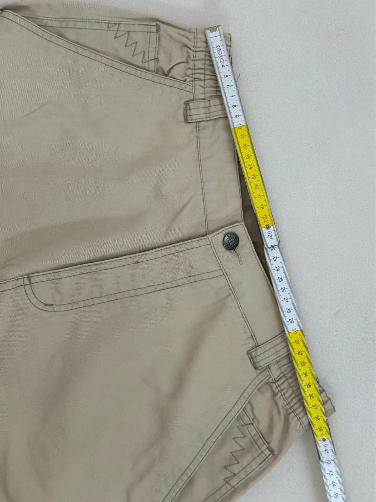 Short cargo Oxbow beige sable taille M - SC260420 - Photo 8/9