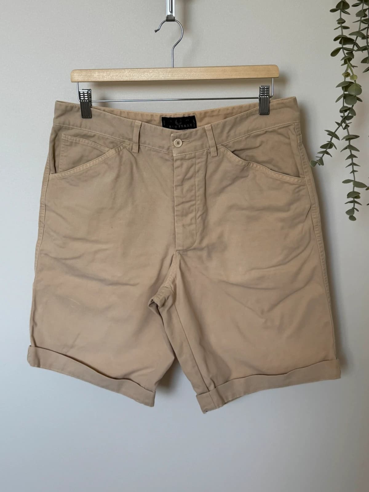 Short en toile Fred Perry beige sable taille 50/XL - SK260642 - Photo 2/10