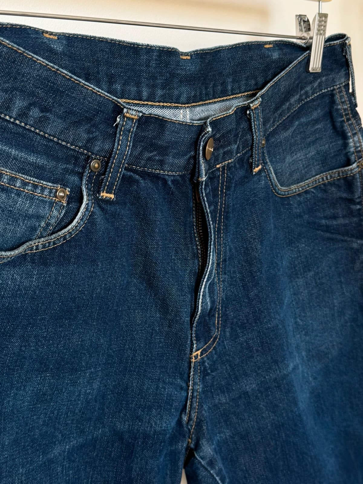Short en jean Carhartt Western Bermuda bleu brut taille W30/M - VM2606133 - Photo 4/9