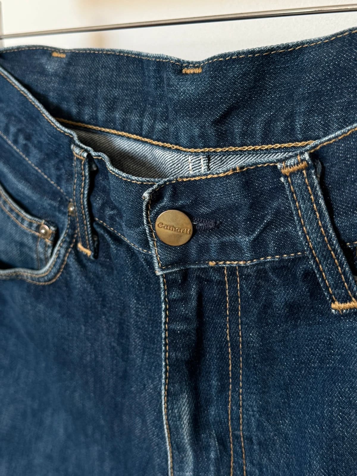 Short en jean Carhartt Western Bermuda bleu brut taille W30/M - VM2606133 - Photo 5/9