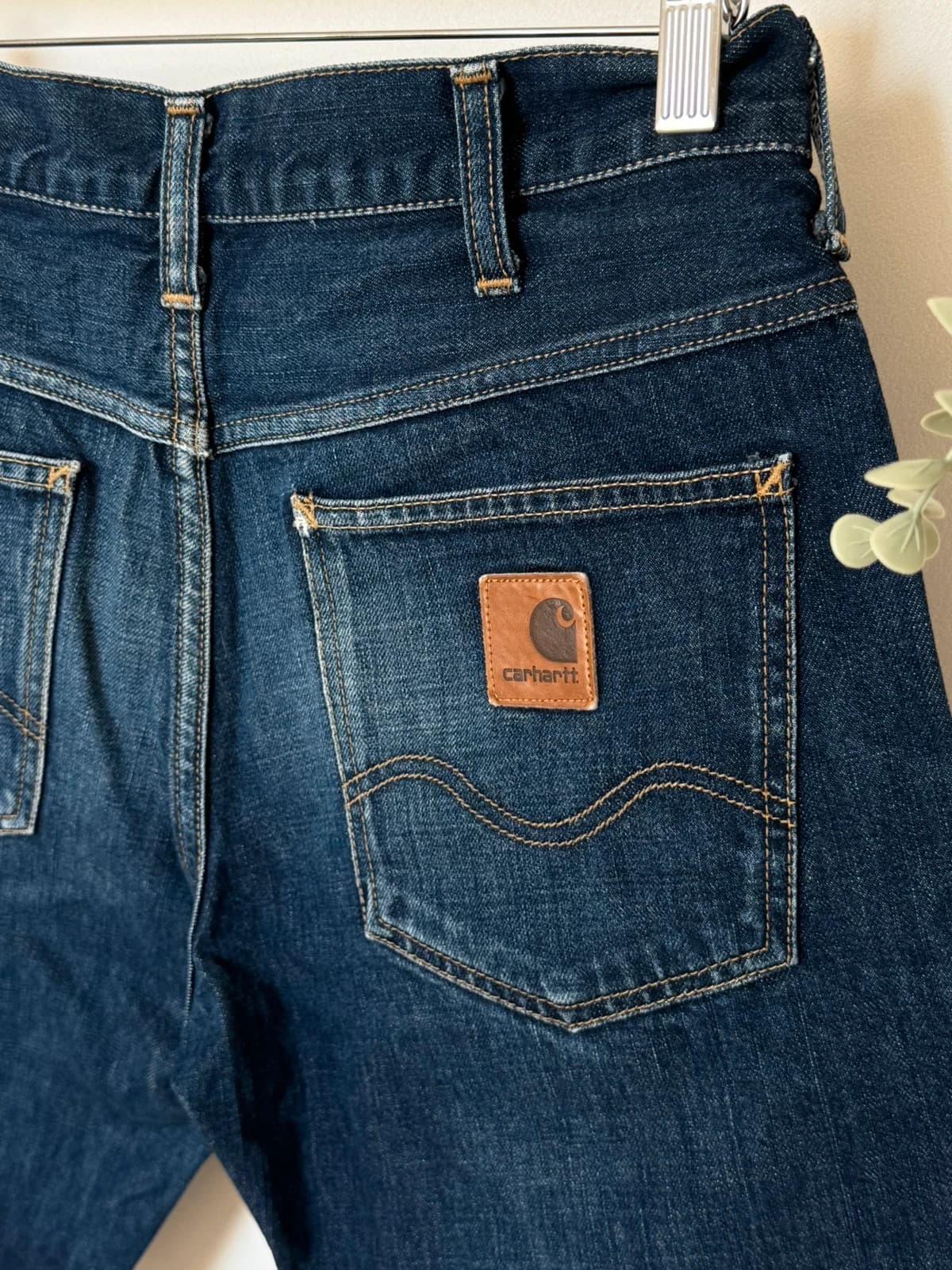 Short en jean Carhartt Western Bermuda bleu brut taille W30/M - VM2606133 - Photo 6/9