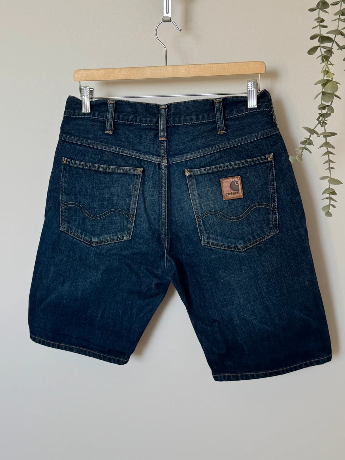 Short en jean Carhartt Western Bermuda bleu brut taille W30/M - VM2606133 - Photo 7/9