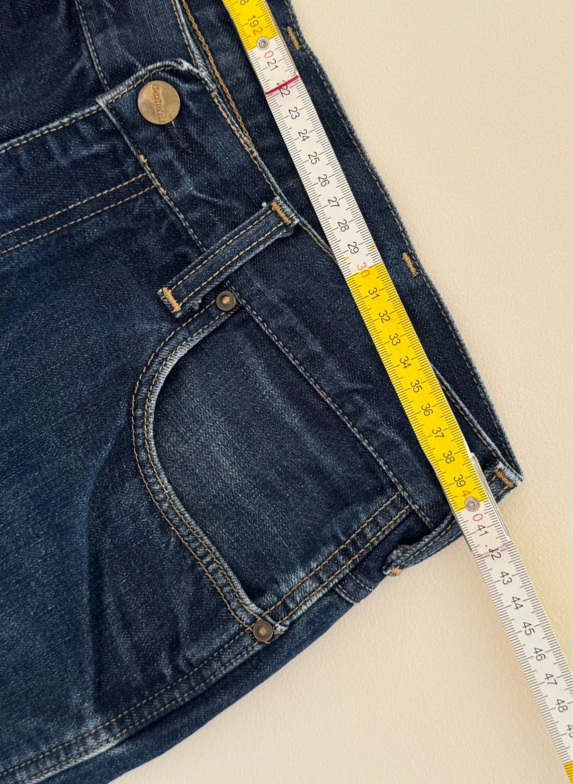 Short en jean Carhartt Western Bermuda bleu brut taille W30/M - VM2606133 - Photo 8/9