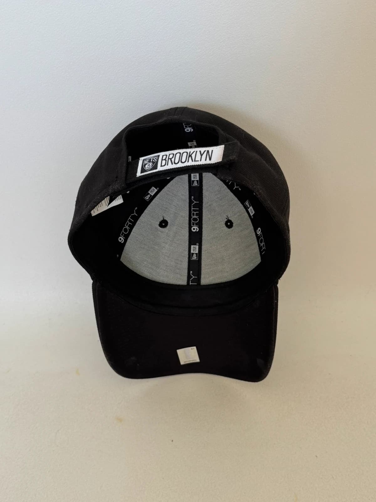 Casquette New Era 9FORTY Brooklyn Nets NBA noire réglable taille unique - DN260549 - Photo 4/7