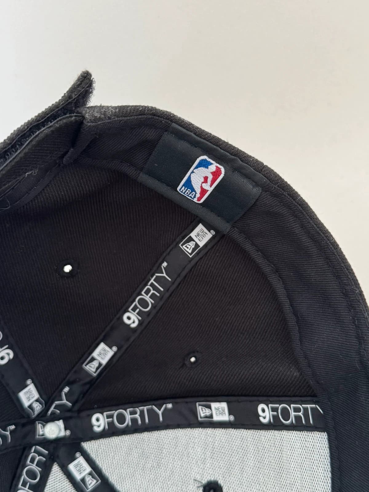 Casquette New Era 9FORTY Brooklyn Nets NBA noire réglable taille unique - DN260549 - Photo 5/7