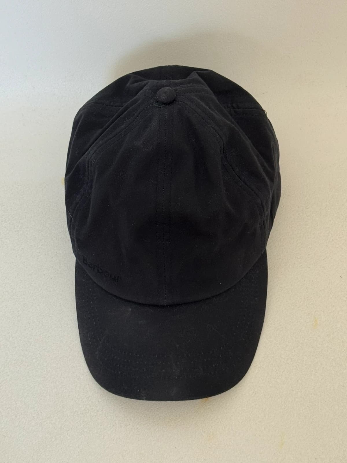Casquette Barbour noire coton huilé réglable doublure tartan taille unique - FP260343 - Photo 5/5