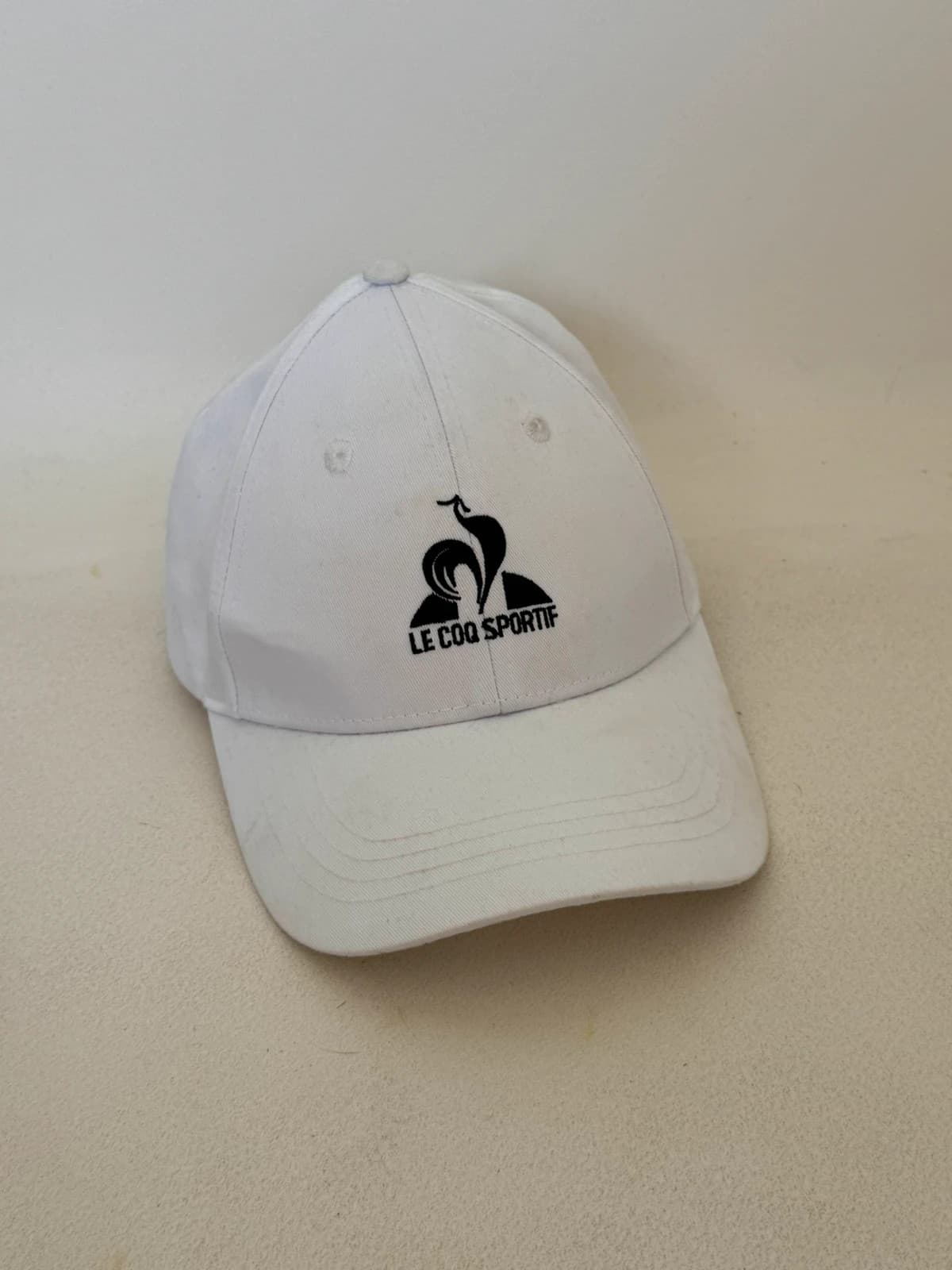 Casquette Le Coq Sportif blanche réglable taille S/M logo brodé - DN260548 - Photo 2/5
