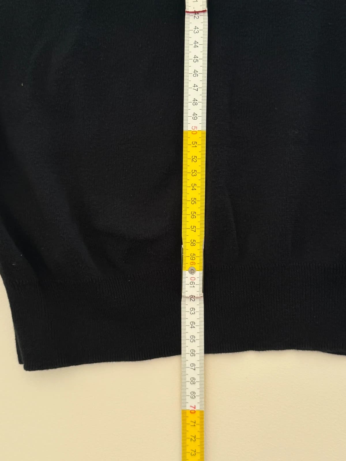Pull sans manches col V Polo Ralph Lauren noir coton pima taille XL - PP2603398 - Photo 8/8