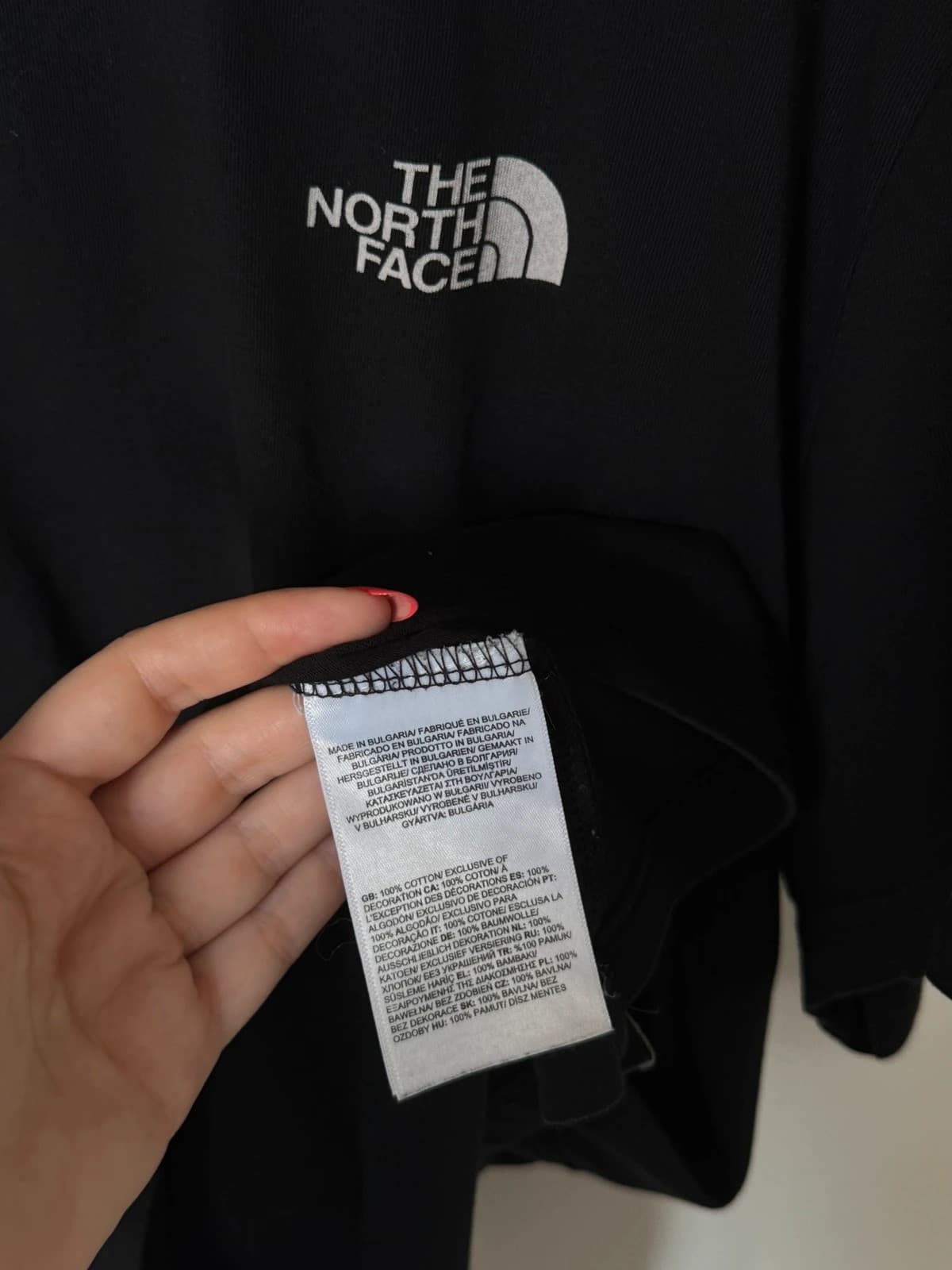 T-shirt The North Face noir logo poitrine et dos taille XL - FP260728 - Photo 5/12
