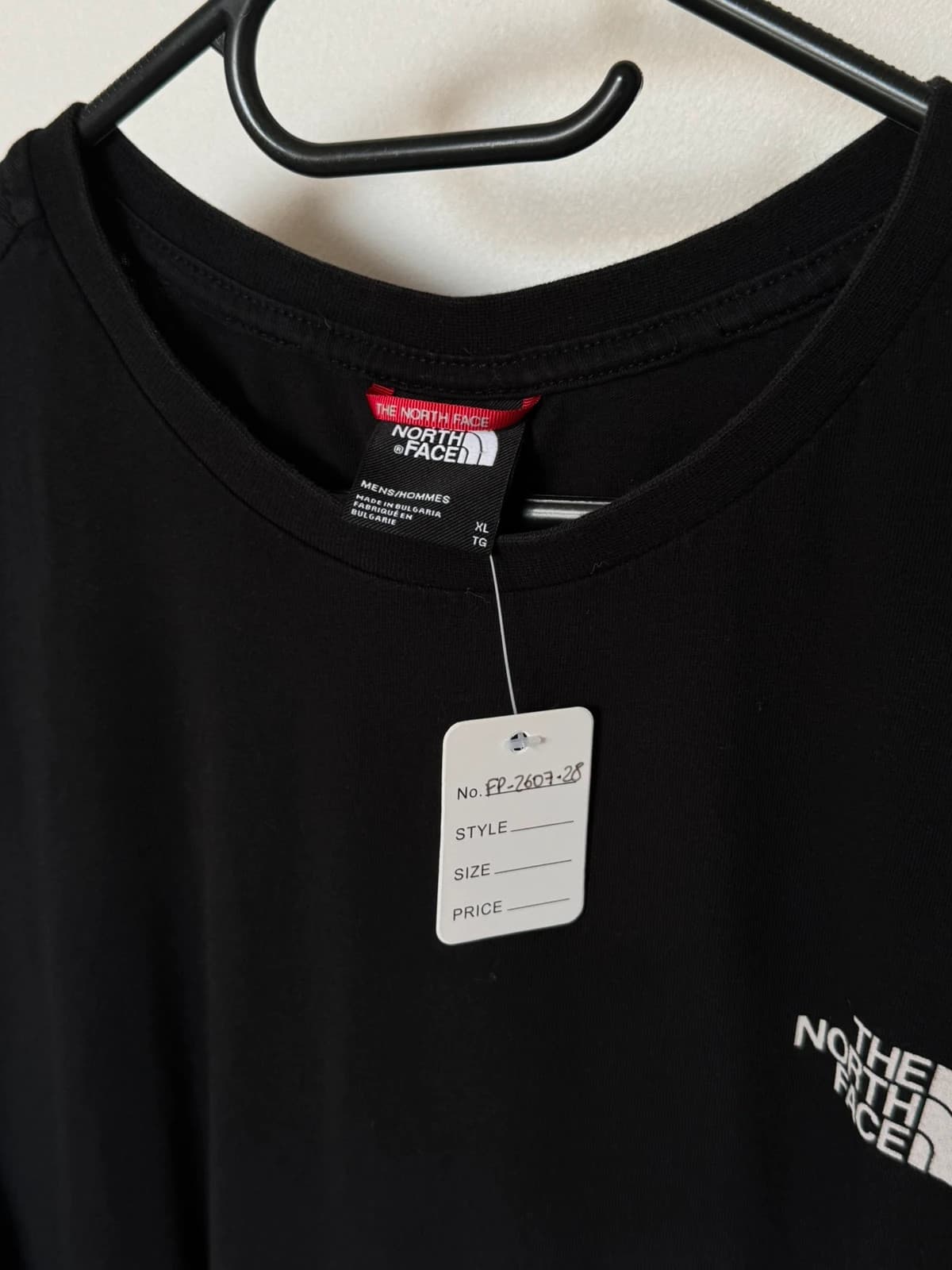T-shirt The North Face noir logo poitrine et dos taille XL - FP260728 - Photo 3/12