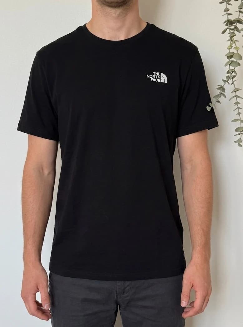 T-shirt The North Face noir logo poitrine et dos taille XL - FP260728 - Photo 1/12