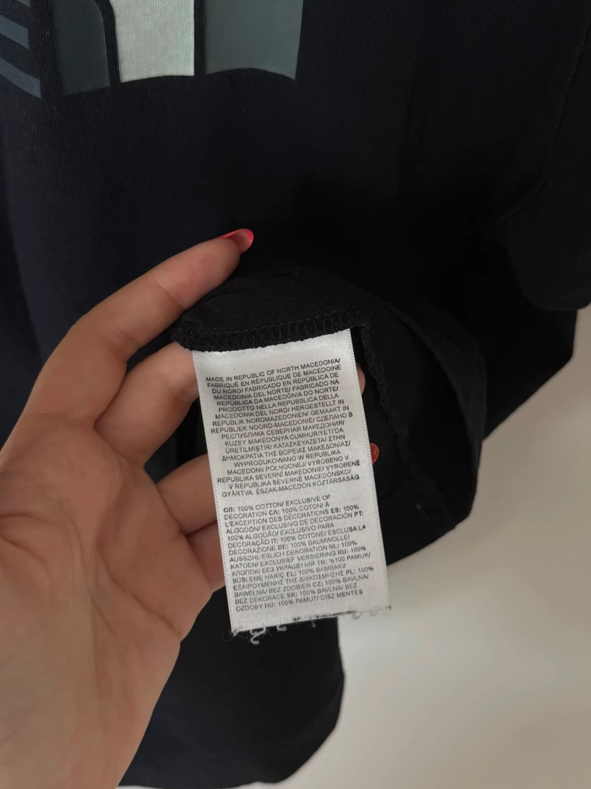 T-shirt The North Face noir logo poitrine et dos taille S - FP260724 - Photo 5/11