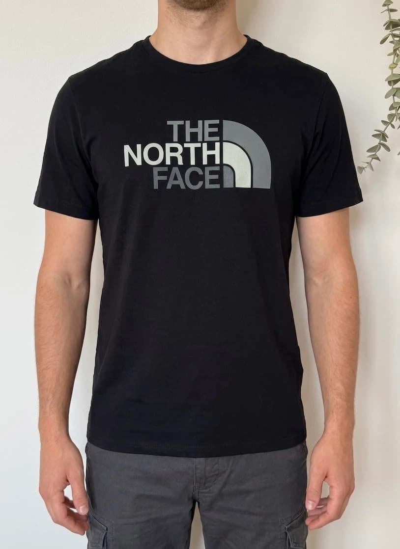 T-shirt The North Face noir logo poitrine et dos taille S - FP260724 - Photo 1/11