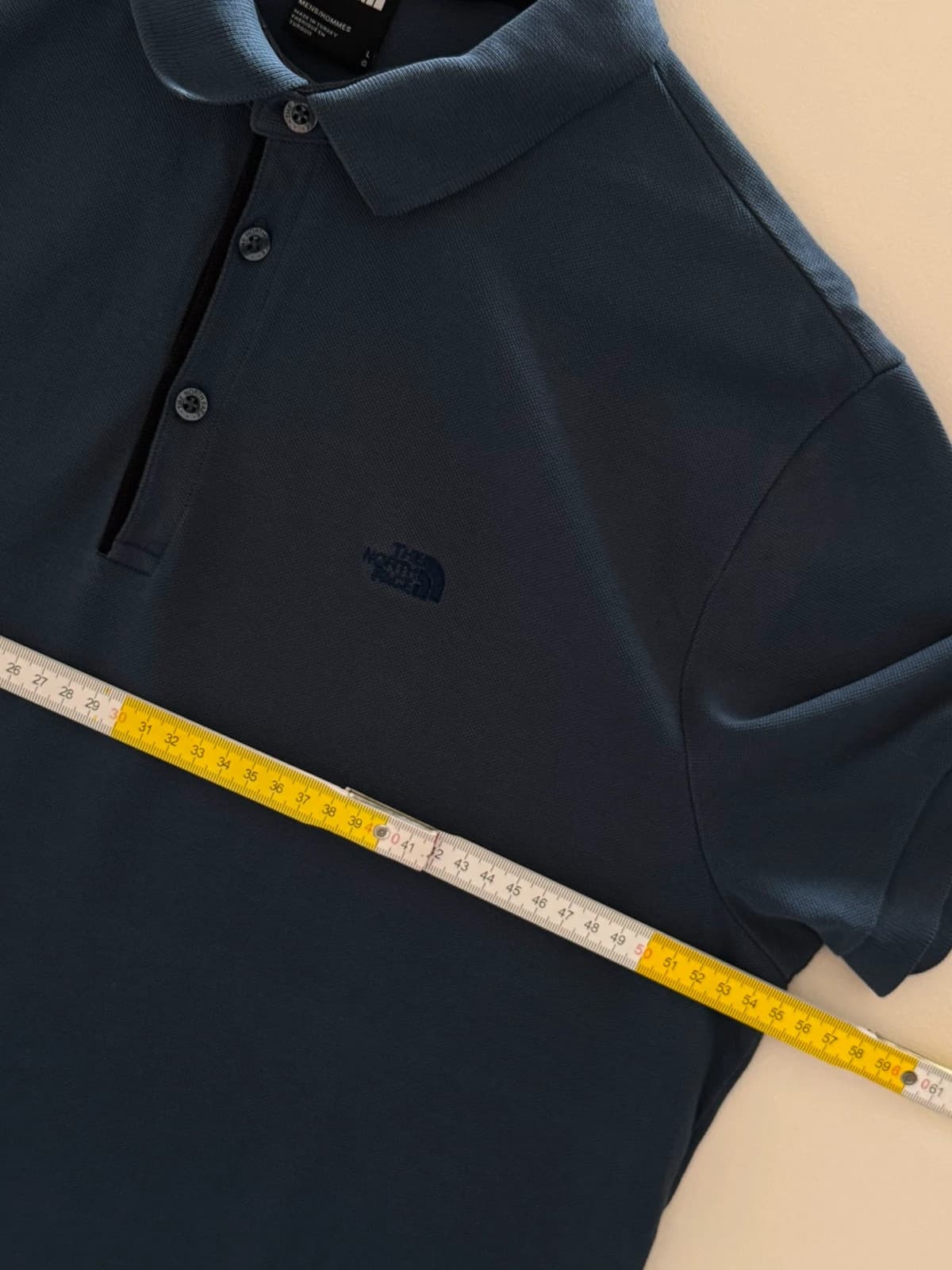 Polo piqué The North Face bleu ardoise taille L - FP260725 - Photo 9/10