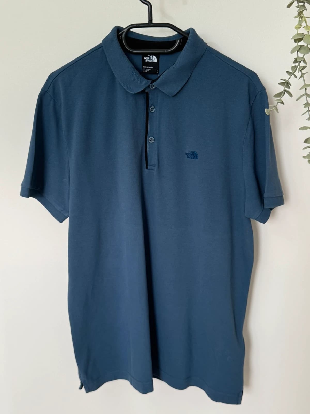 Polo piqué The North Face bleu ardoise taille L - FP260725 - Photo 2/10