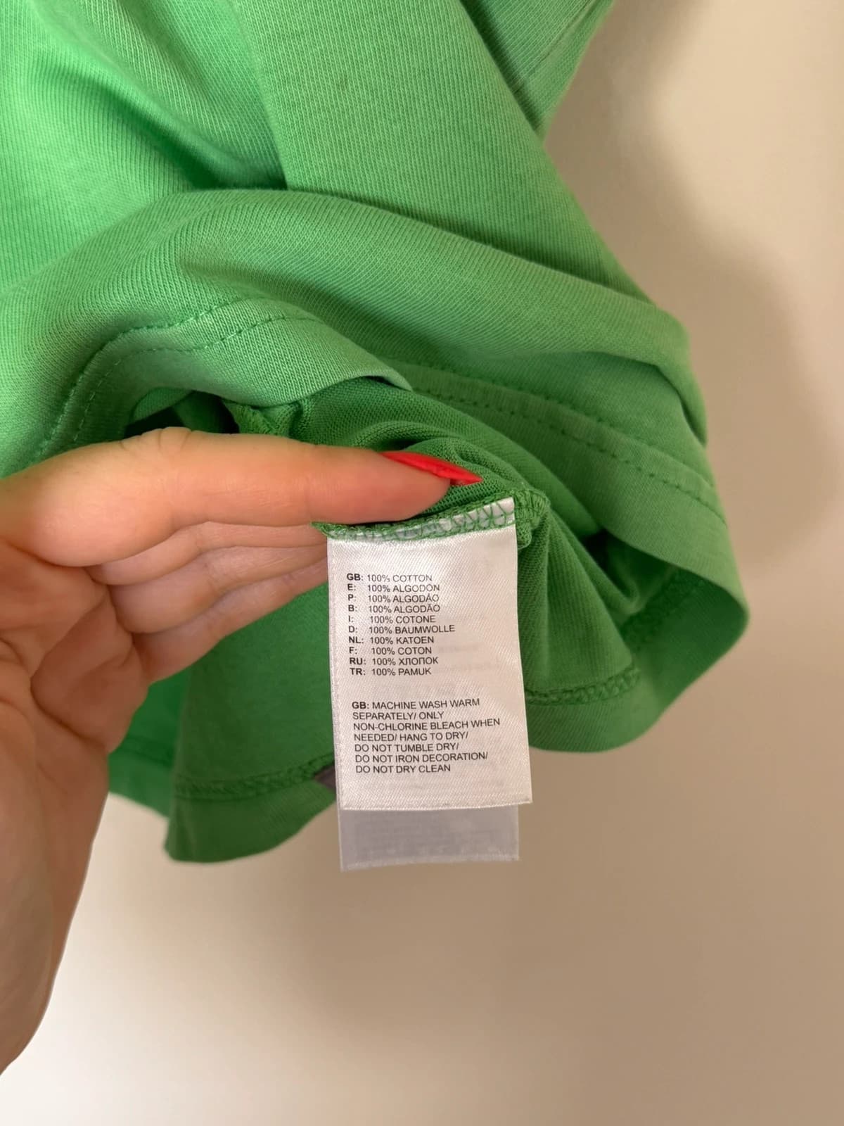 T-shirt The North Face vert big logo dos taille XL - FP260719 - Photo 6/10