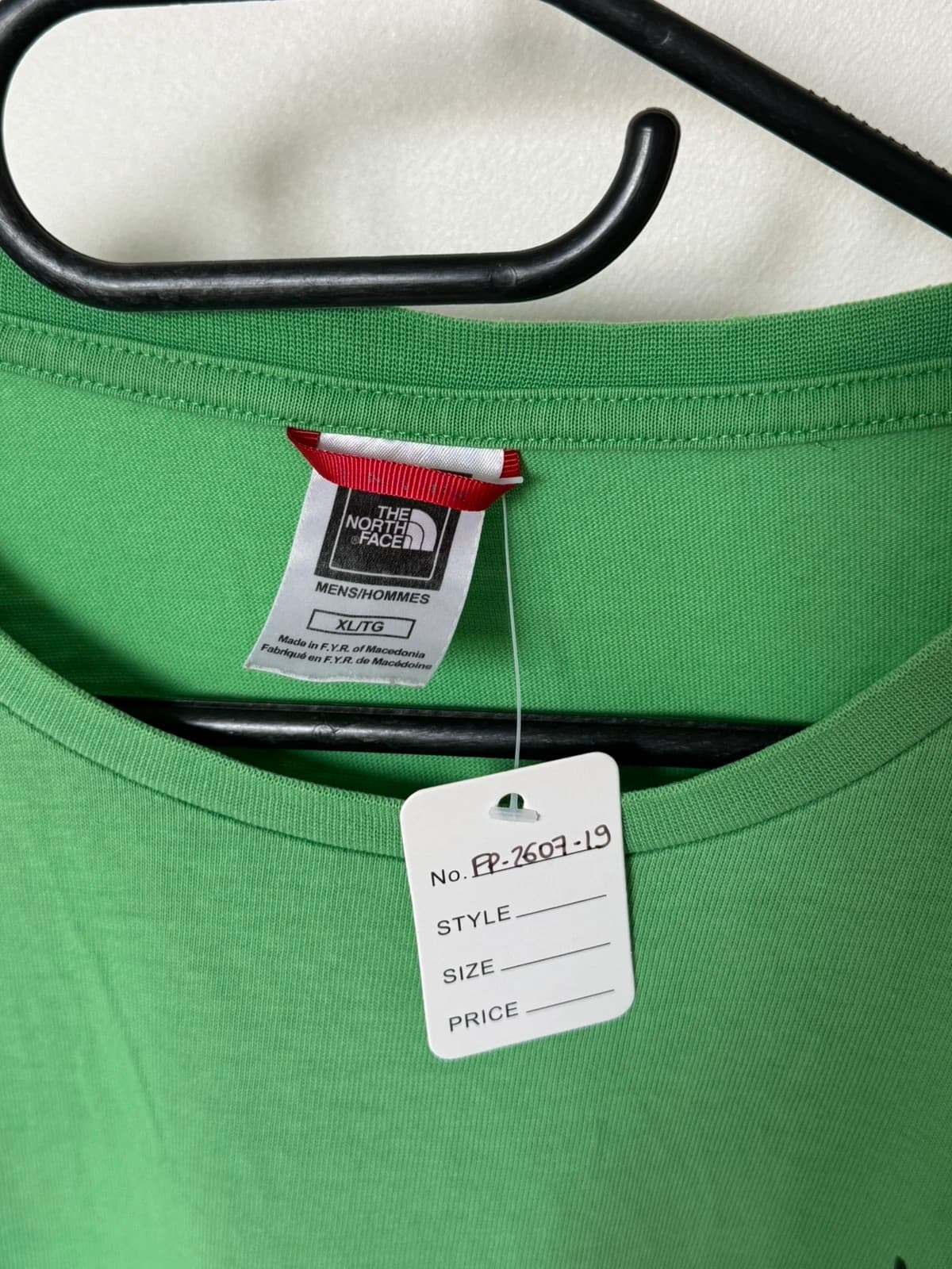 T-shirt The North Face vert big logo dos taille XL - FP260719 - Photo 4/10