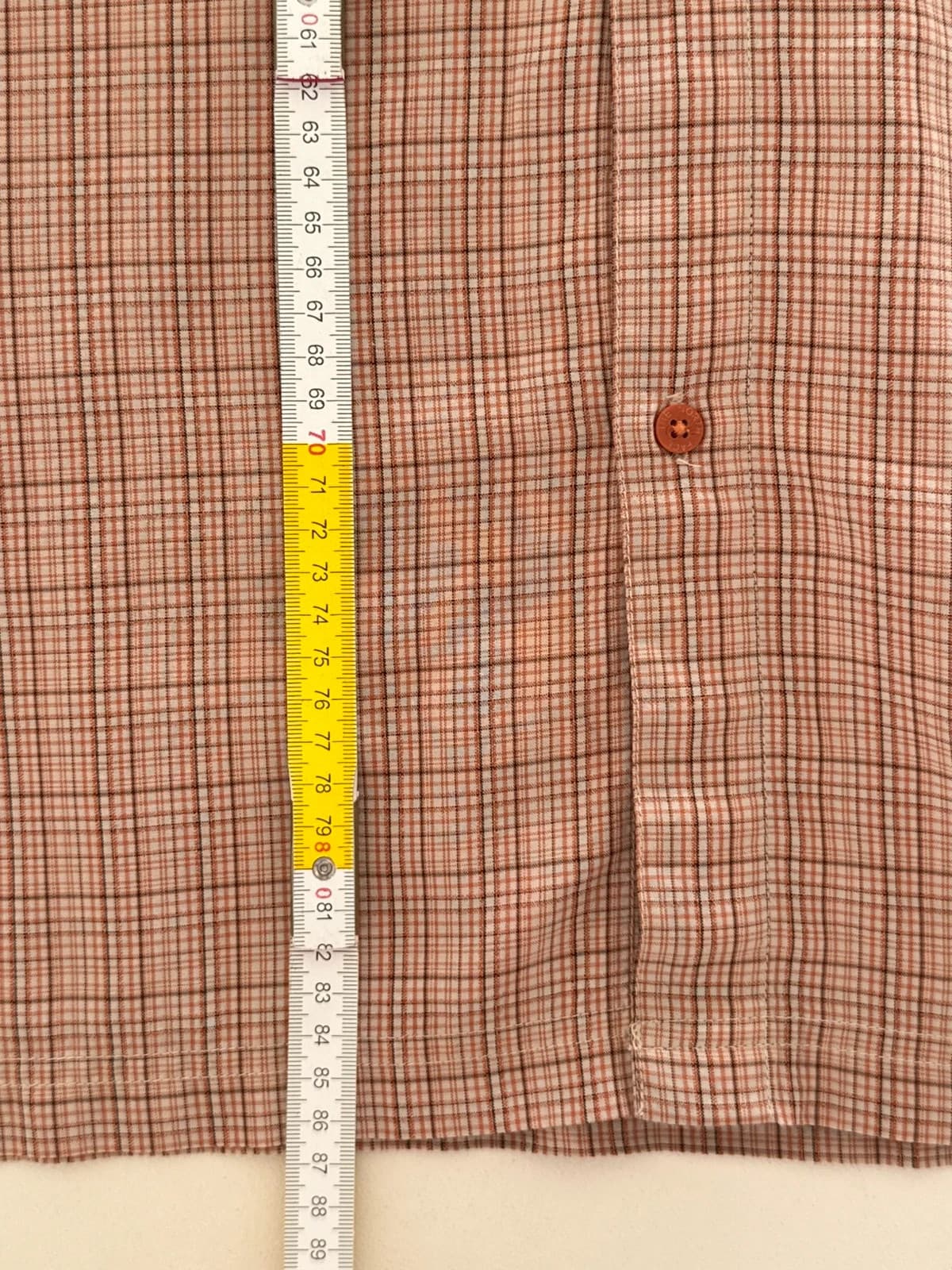 Chemise randonnée The North Face beige orange à carreaux taille XXL - FP2607114 - Photo 9/9