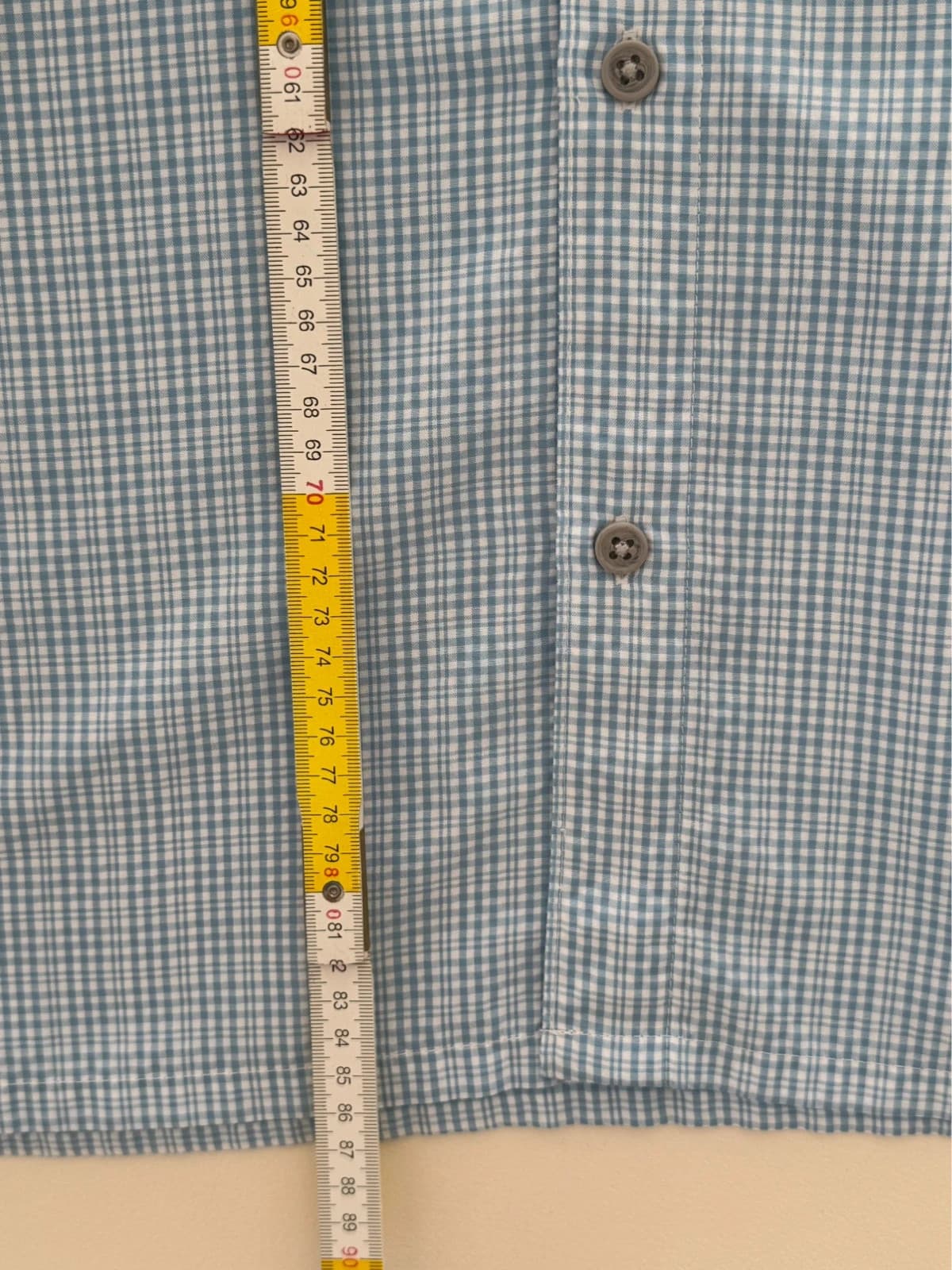 Chemise randonnée Columbia Omni-Shade carreaux bleu ciel XXL - FP2607113 - Photo 9/9