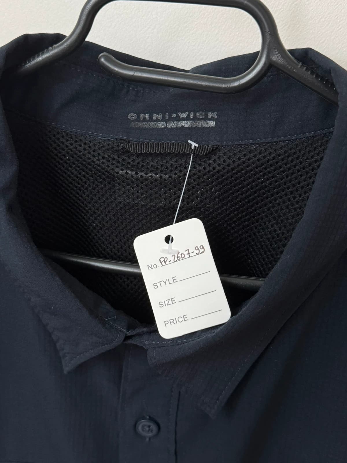 Chemise technique Columbia Omni-Wick bleu marine taille XXL - FP260799 - Photo 4/8