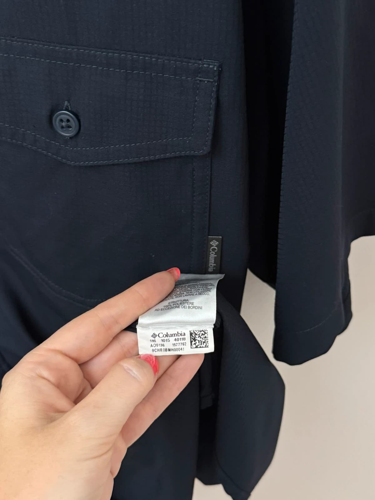 Chemise technique Columbia Omni-Wick bleu marine taille XXL - FP260799 - Photo 6/8