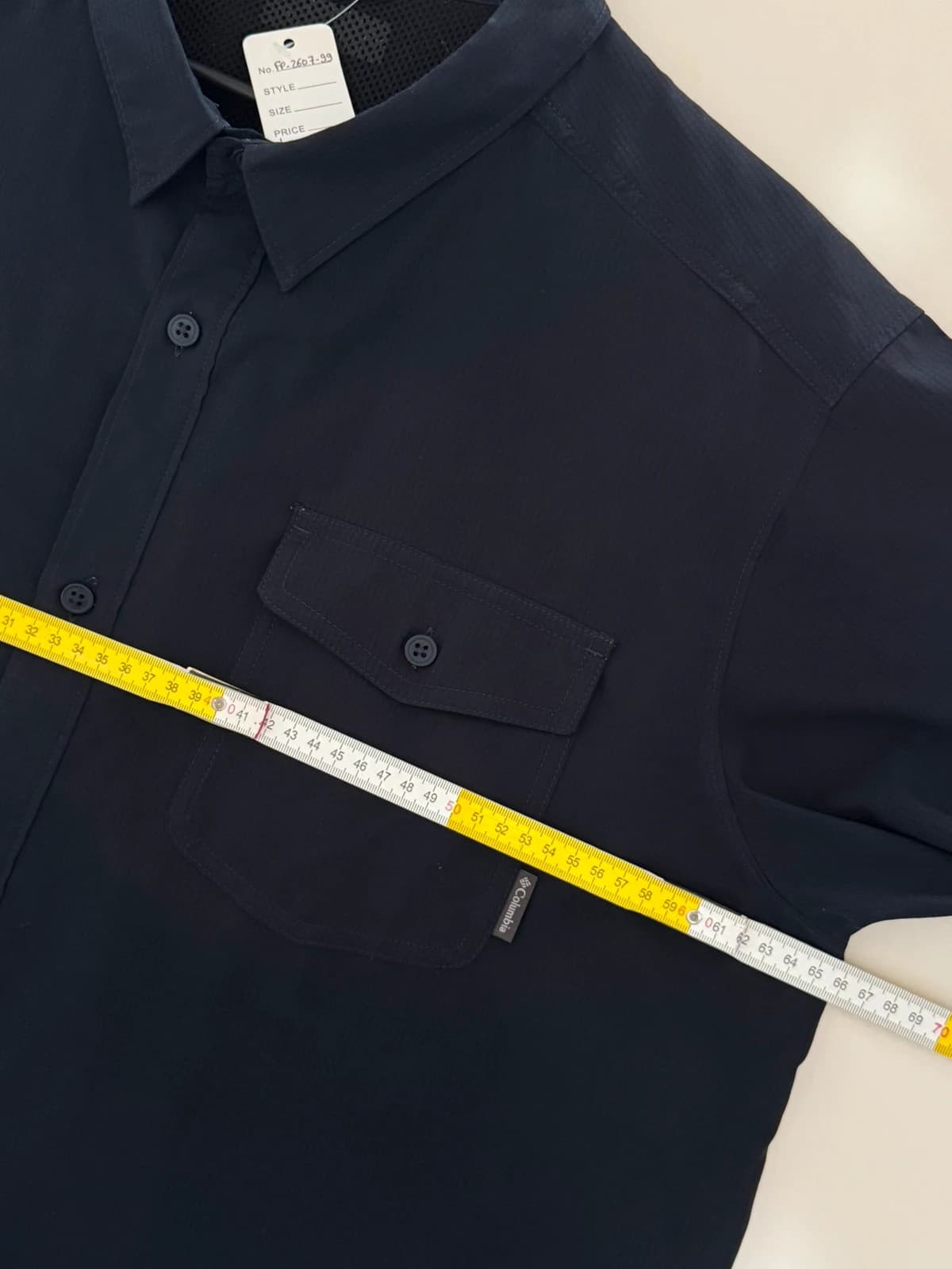 Chemise technique Columbia Omni-Wick bleu marine taille XXL - FP260799 - Photo 7/8
