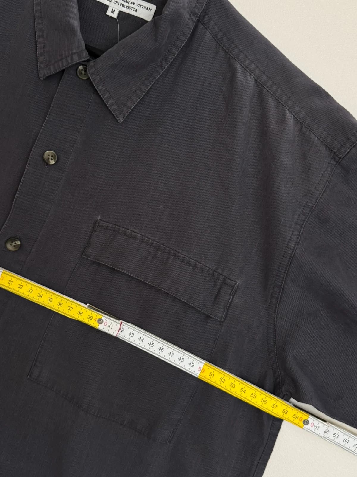 Chemise manches courtes large Columbia GRT gris anthracite taille M - FP2607101 - Photo 7/8