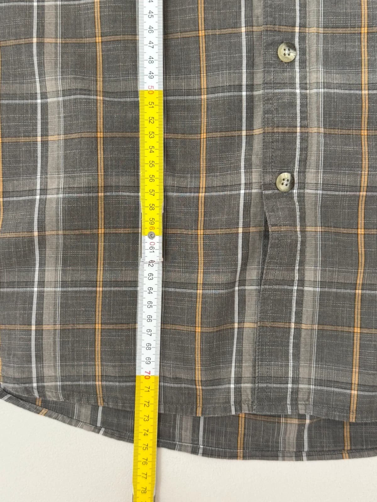 Chemise manches courtes Columbia à carreaux marron taille L - FP260733 - Photo 9/9