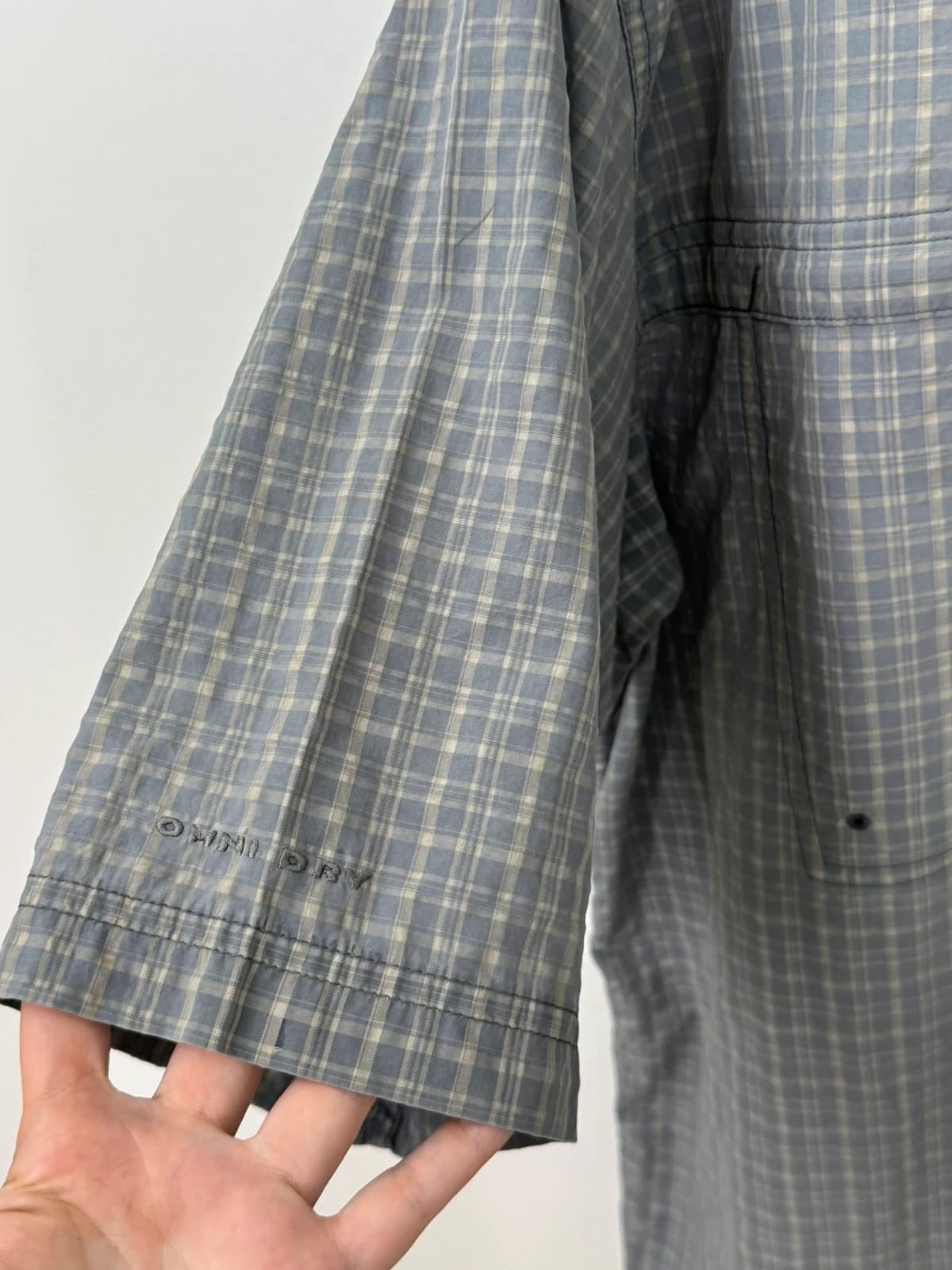 Chemise Columbia GRT Omni-Dry à carreaux gris beige taille XL - FP260730 - Photo 4/10