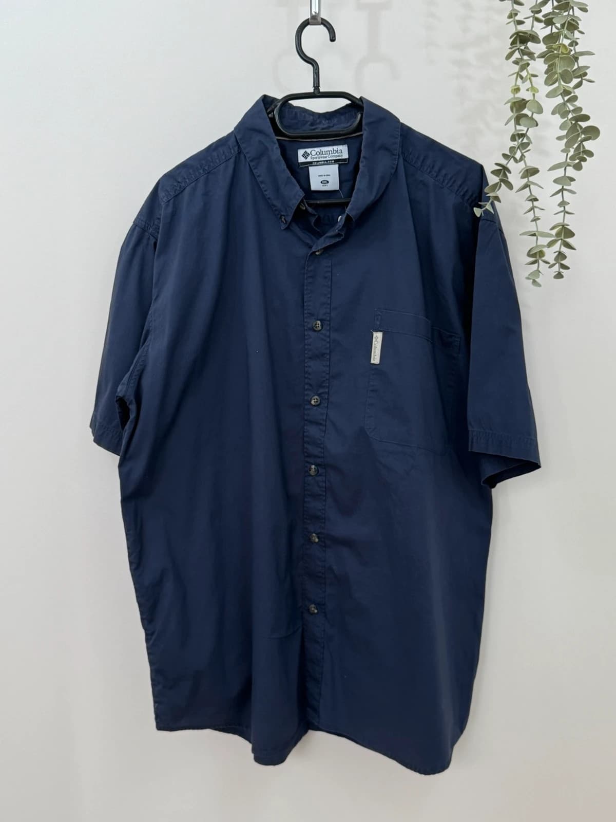 Chemise manches courtes Columbia bleu marine taille XXL - FP260726 - Photo 2/7