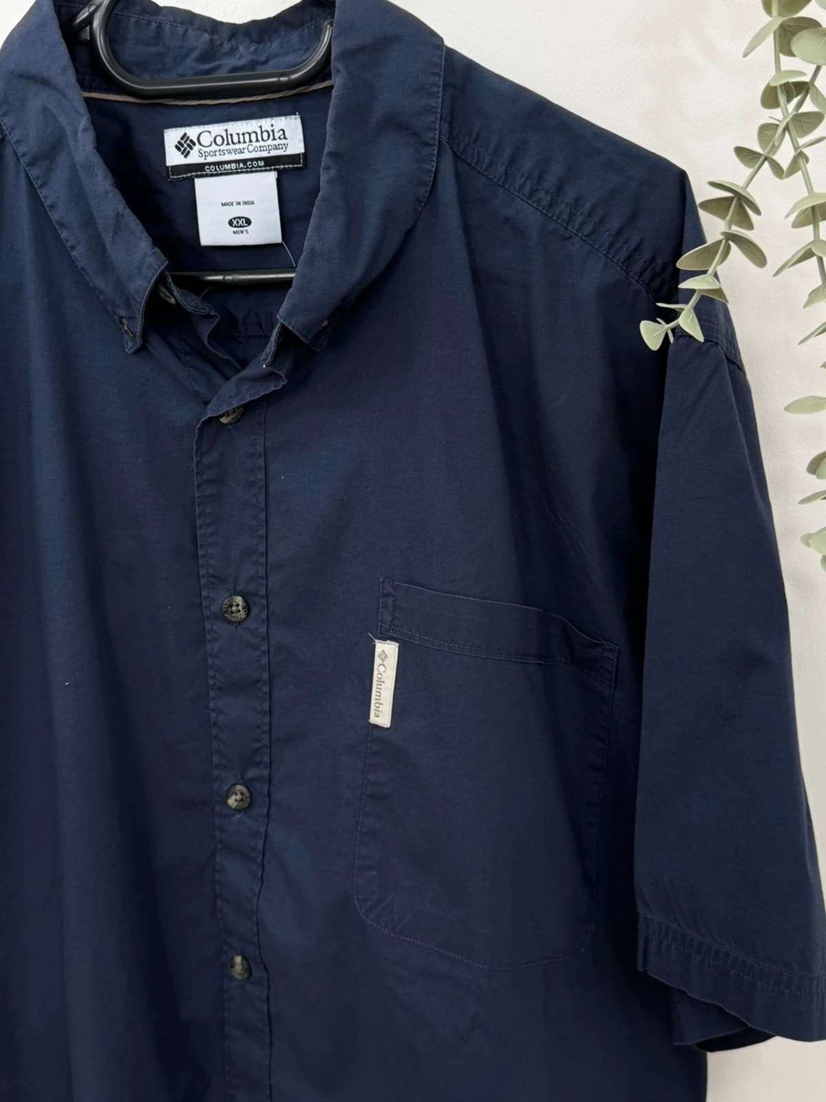 Chemise manches courtes Columbia bleu marine taille XXL - FP260726 - Photo 3/7