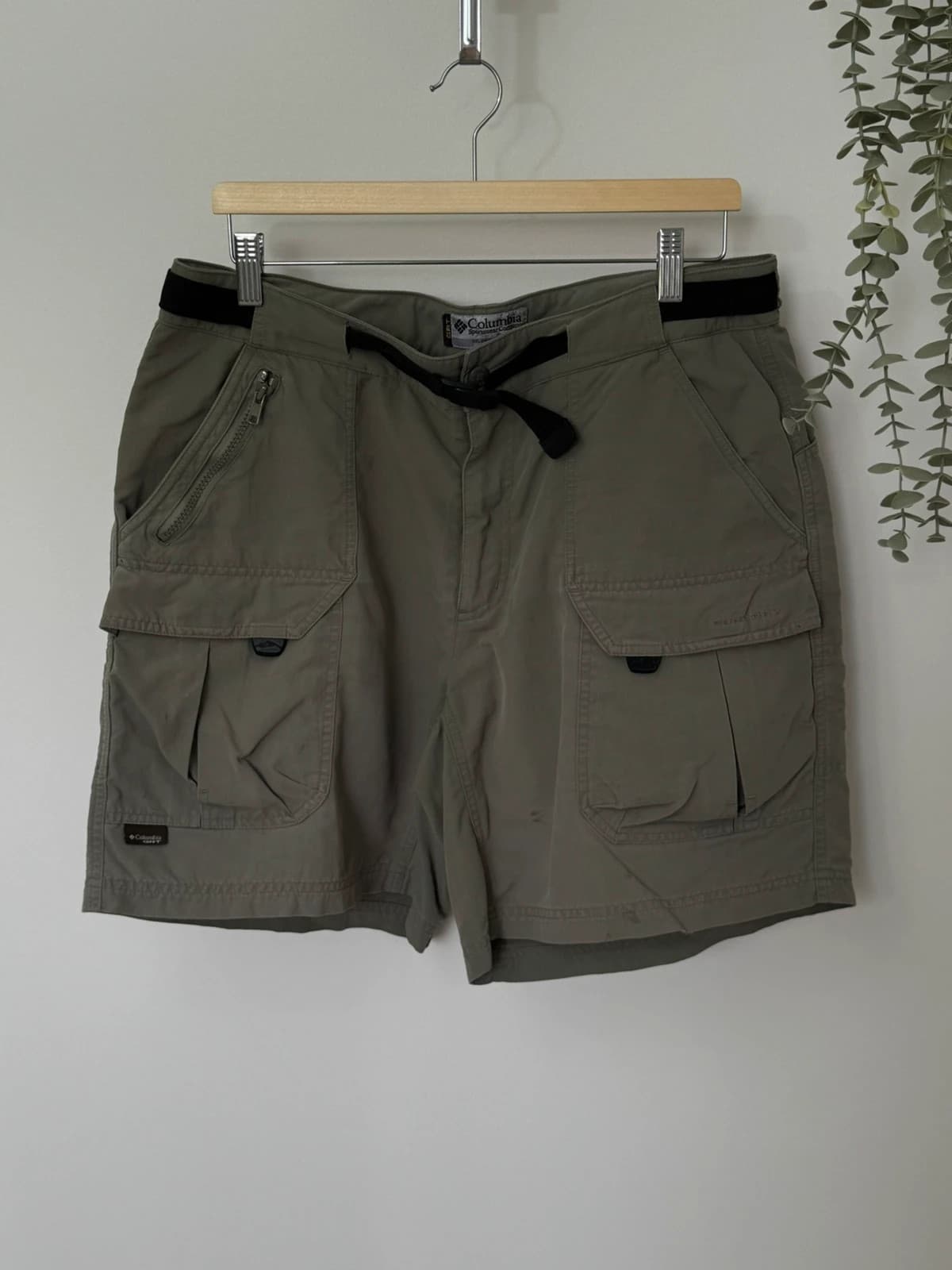 Short cargo randonnée Columbia GRT Omni-Dry kaki ceinture taille W36 - FP2607109 - Photo 2/10