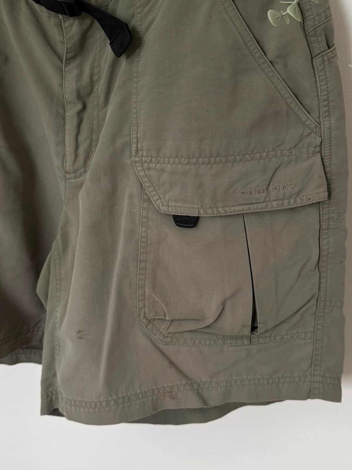 Short cargo randonnée Columbia GRT Omni-Dry kaki ceinture taille W36 - FP2607109 - Photo 6/10
