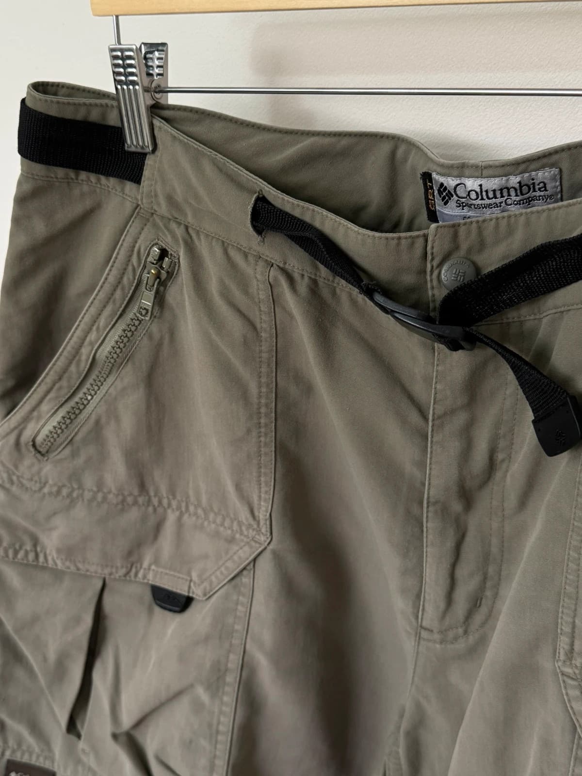 Short cargo randonnée Columbia GRT Omni-Dry kaki ceinture taille W36 - FP2607109 - Photo 7/10