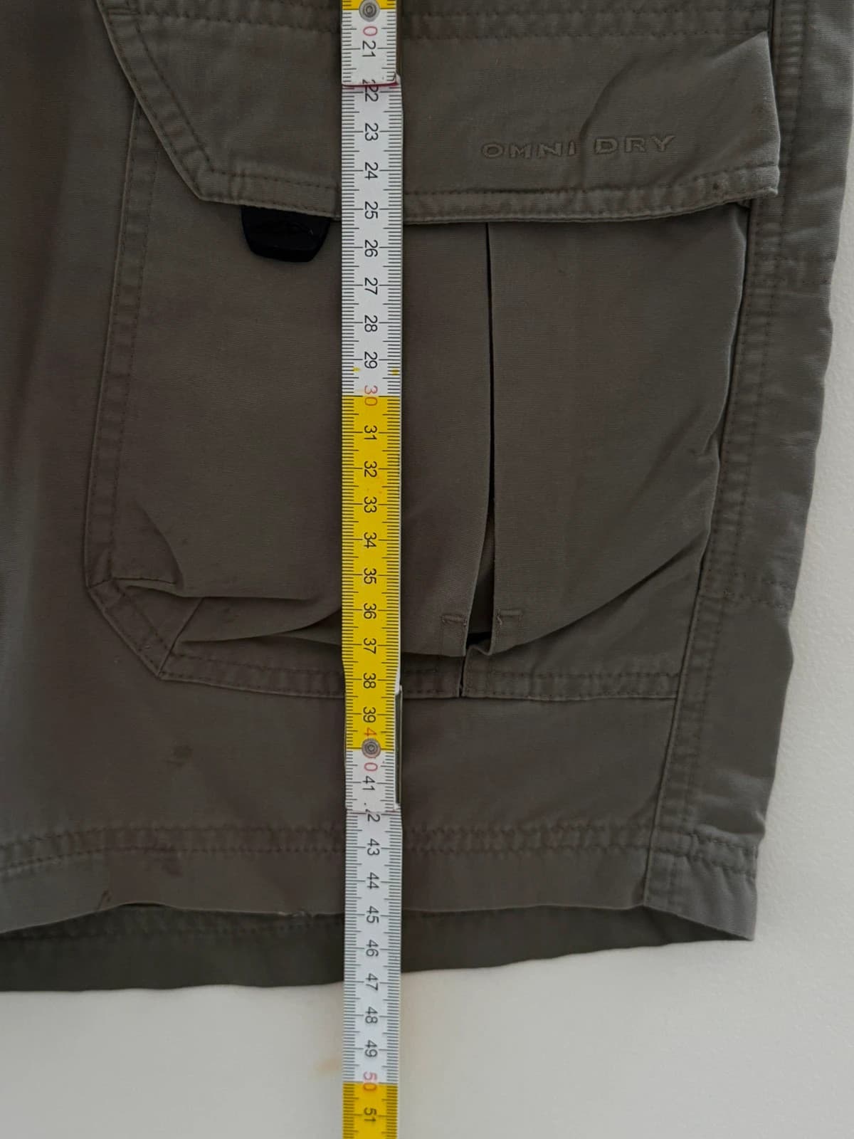Short cargo randonnée Columbia GRT Omni-Dry kaki ceinture taille W36 - FP2607109 - Photo 10/10