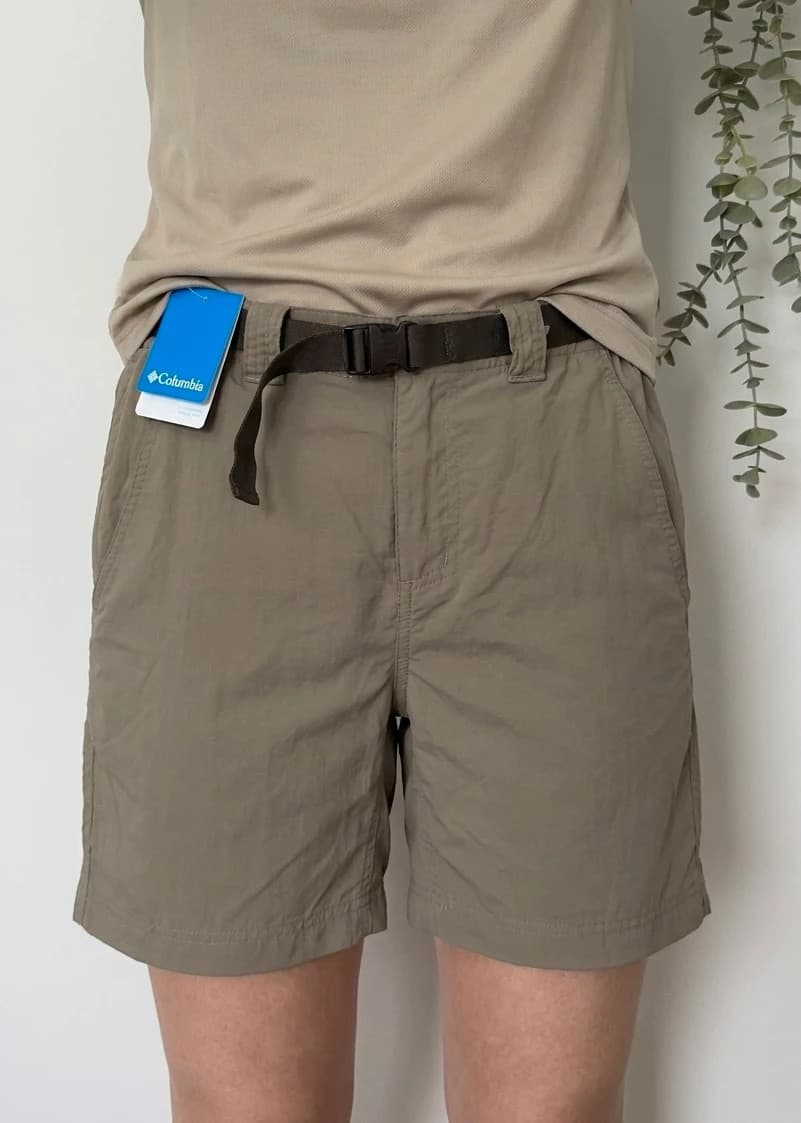 Short randonnée Columbia Omni-Shade kaki clair taille 38/S - FP2607112 - Photo 1/12