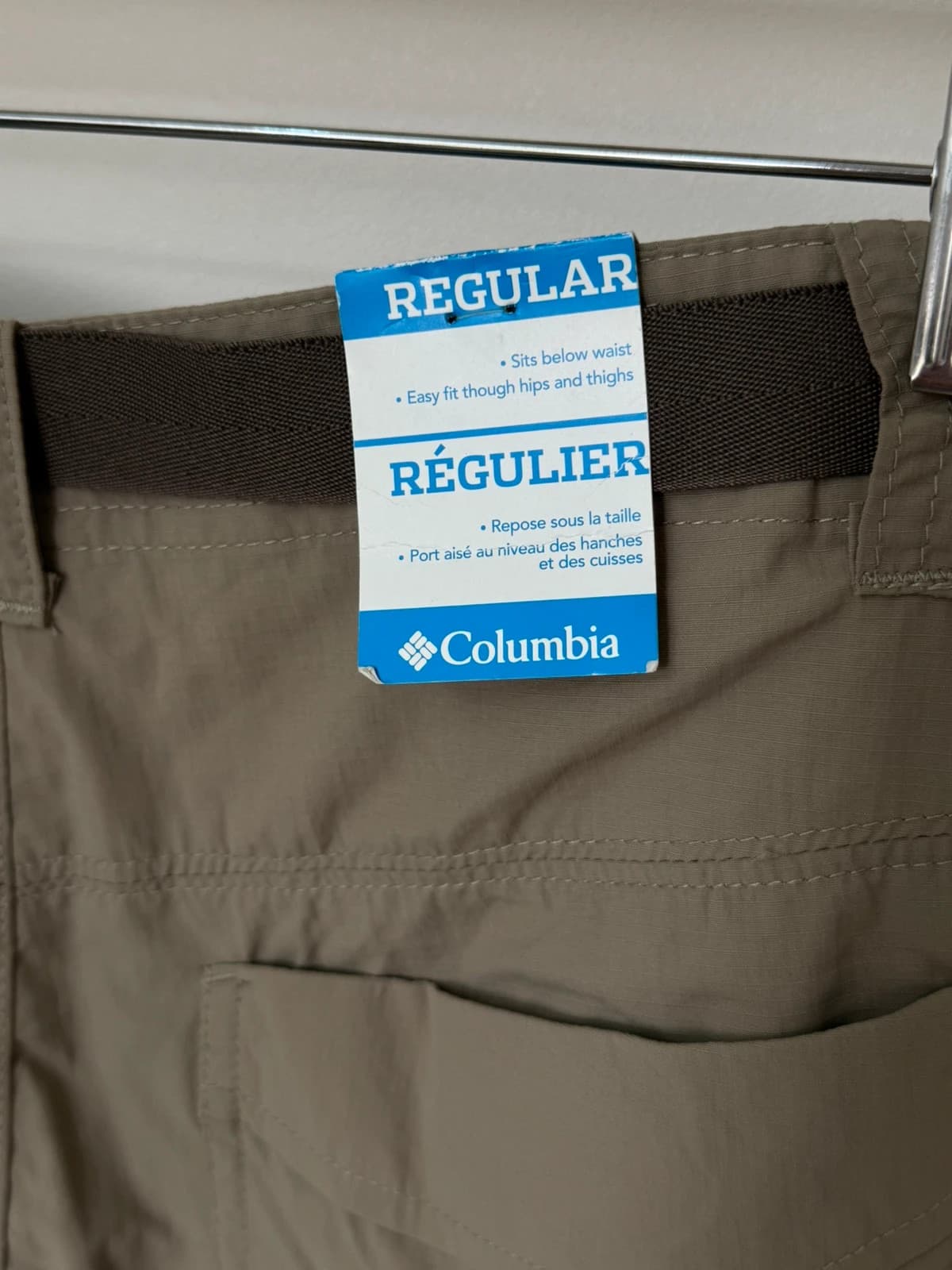 Short randonnée Columbia Omni-Shade kaki clair taille 38/S - FP2607112 - Photo 5/12