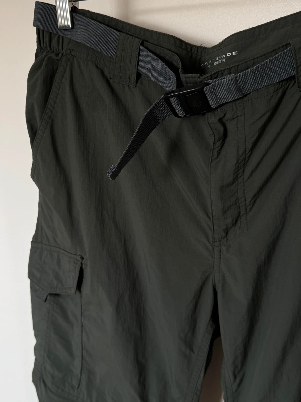 Pantalon randonnée convertible short Columbia Omni-Shade vert kaki taille W34 L32/XL - FP260717 - Photo 8/12