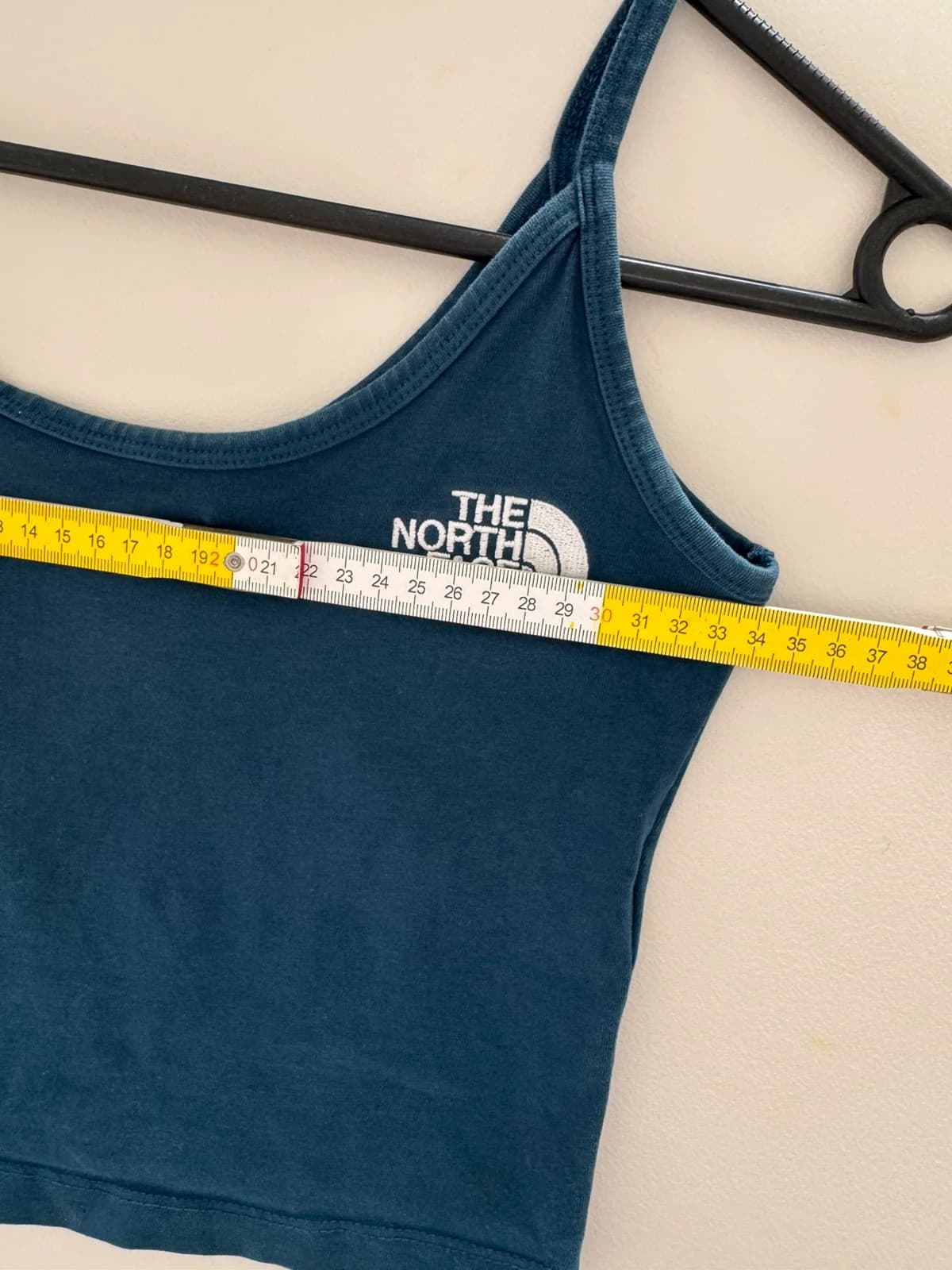 Débardeur crop top The North Face bleu pétrole femme taille XS - FP2607102 - Photo 9/10