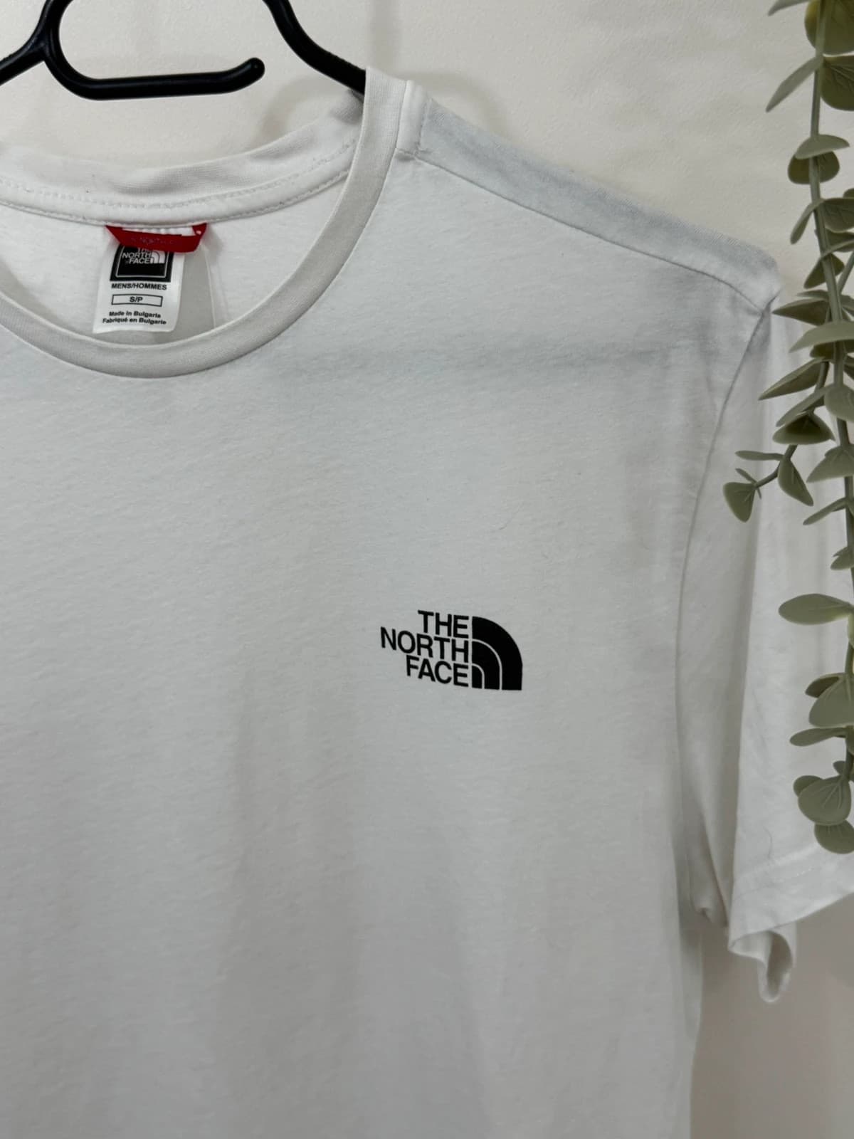 T-shirt The North Face blanc logo poitrine et dos taille S - FP260745 - Photo 4/12