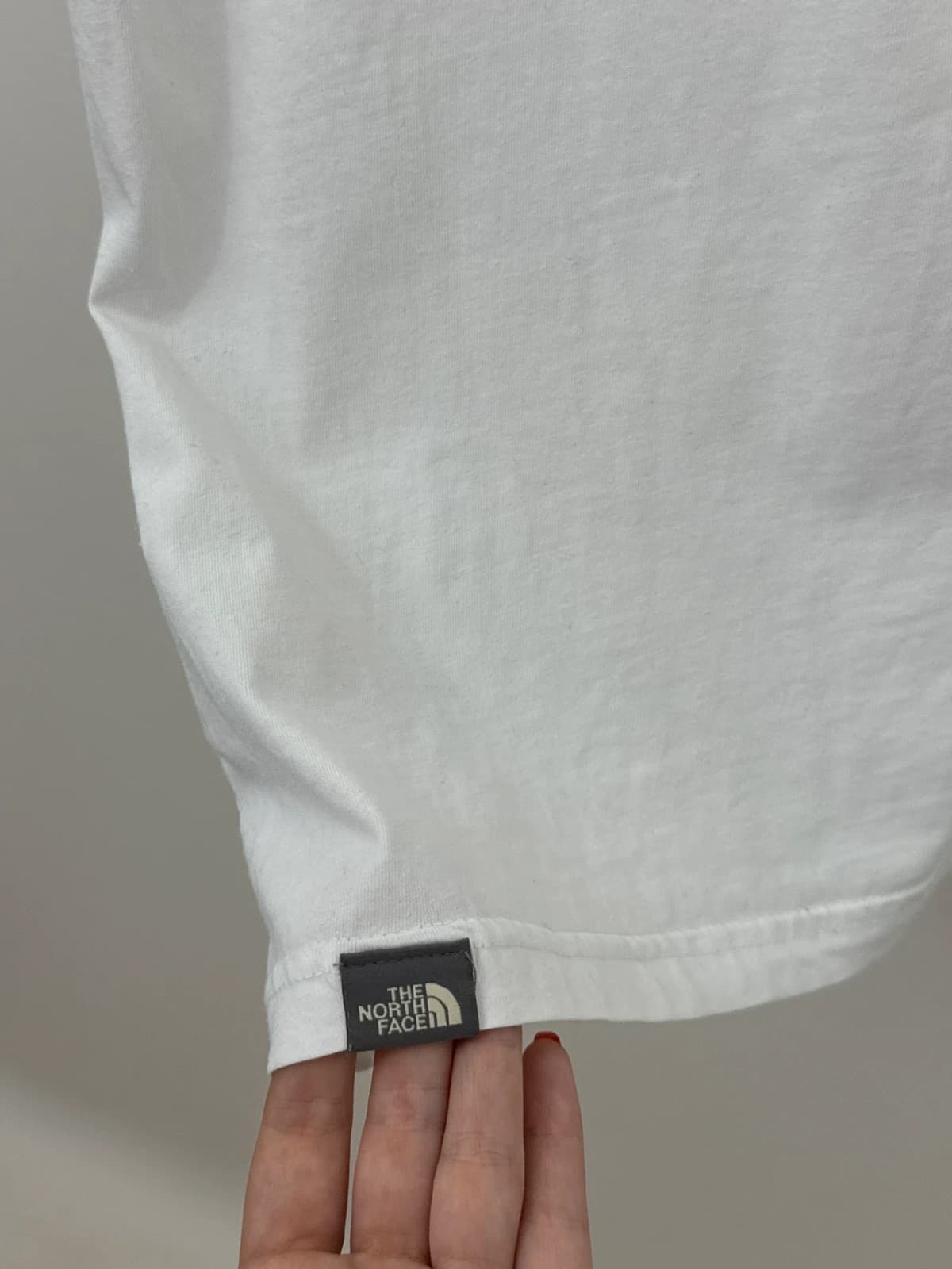 T-shirt The North Face blanc logo poitrine et dos taille S - FP260745 - Photo 8/12