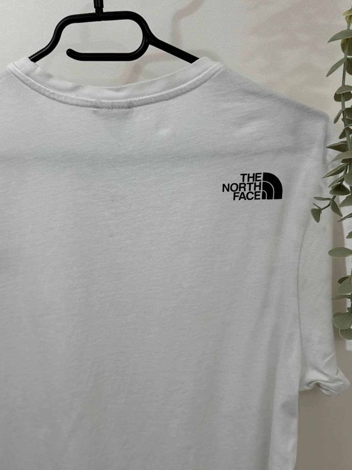 T-shirt The North Face blanc logo poitrine et dos taille S - FP260745 - Photo 9/12