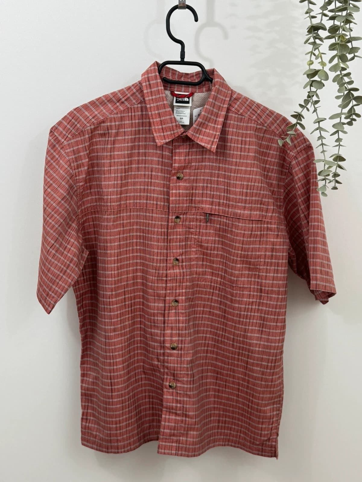 Chemise outdoor The North Face manches courtes carreaux rouge taille S - FP2607168 - Photo 2/8