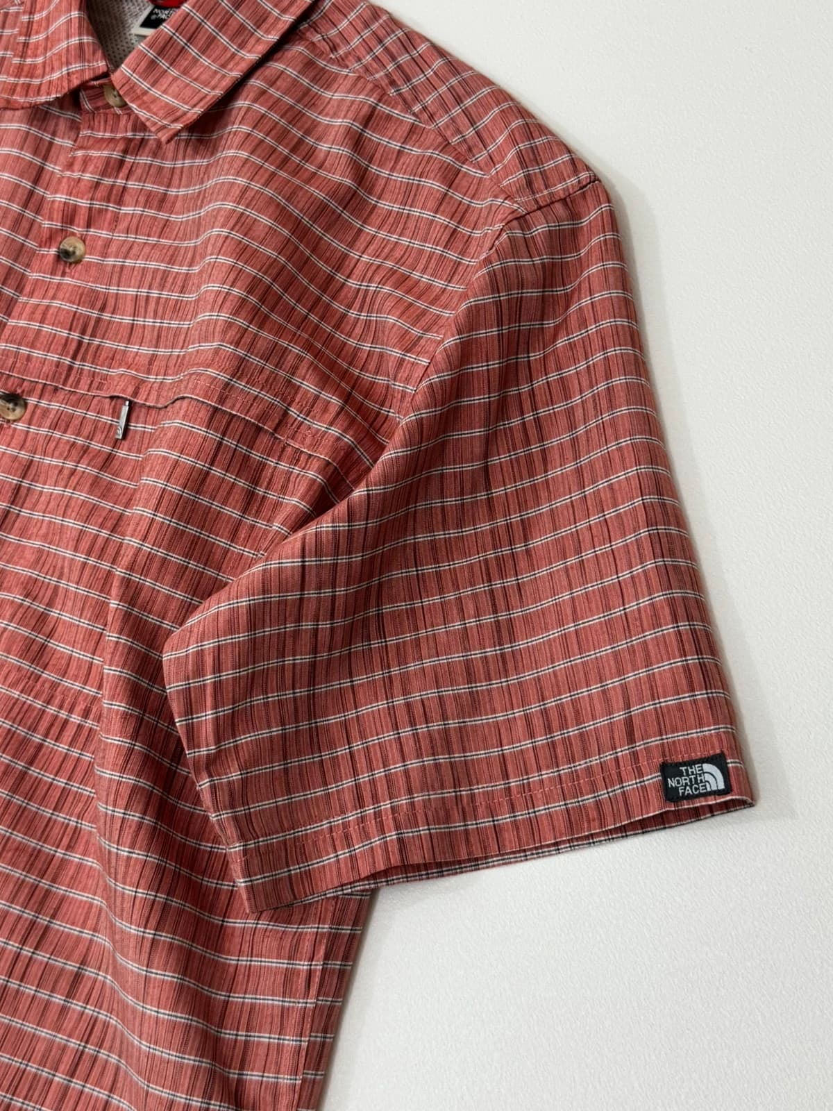 Chemise outdoor The North Face manches courtes carreaux rouge taille S - FP2607168 - Photo 6/8