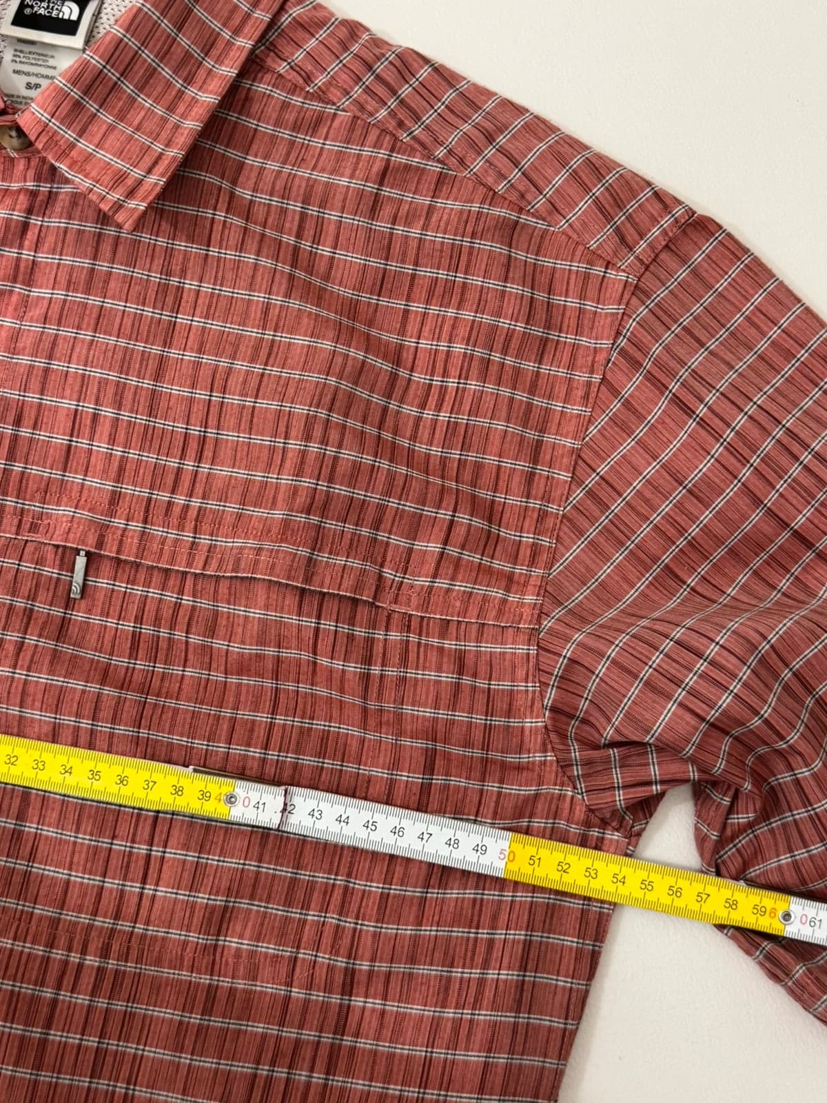 Chemise outdoor The North Face manches courtes carreaux rouge taille S - FP2607168 - Photo 7/8