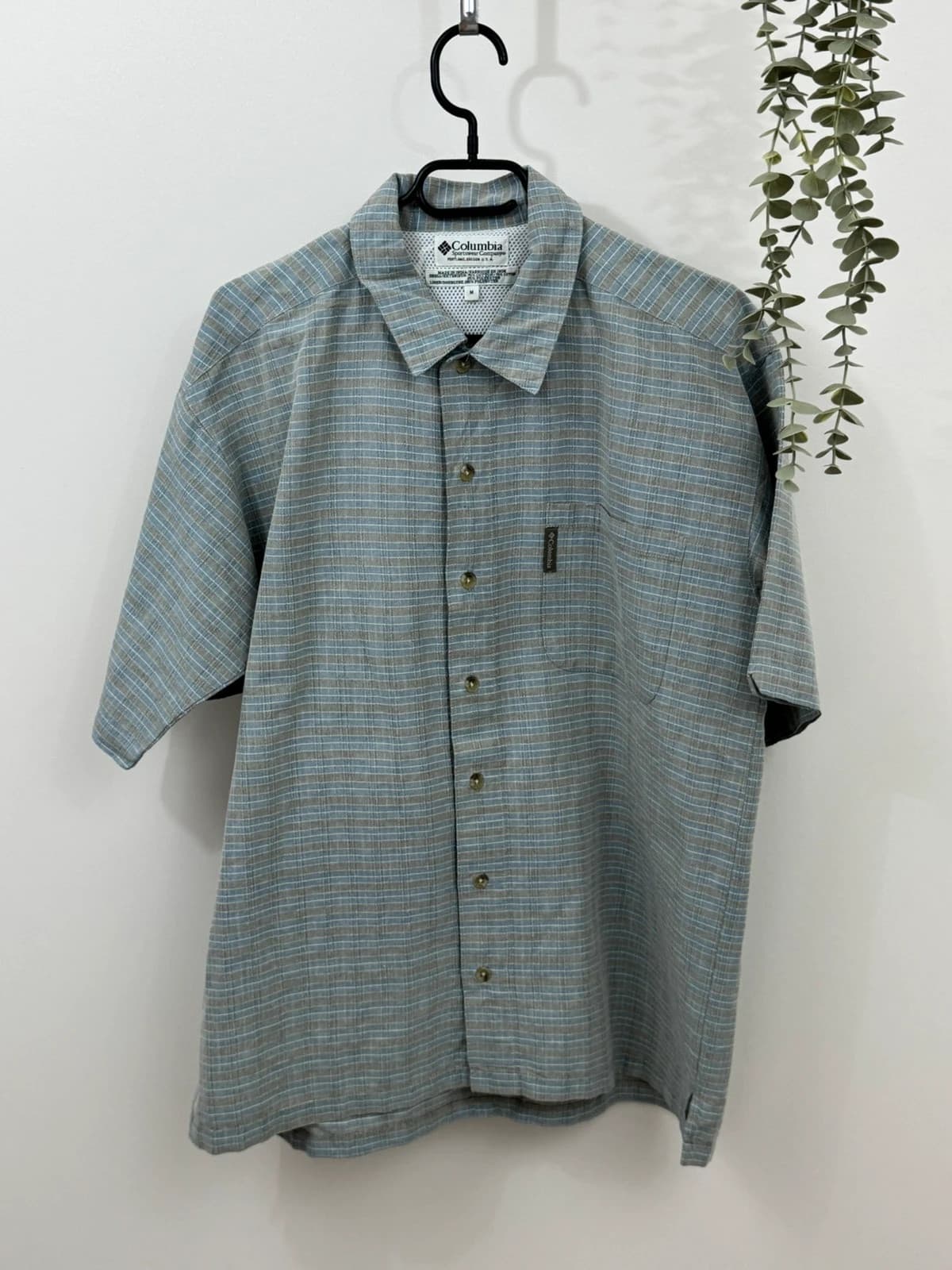 Chemise outdoor Columbia carreaux bleu gris taille M - FP2607166 - Photo 2/7