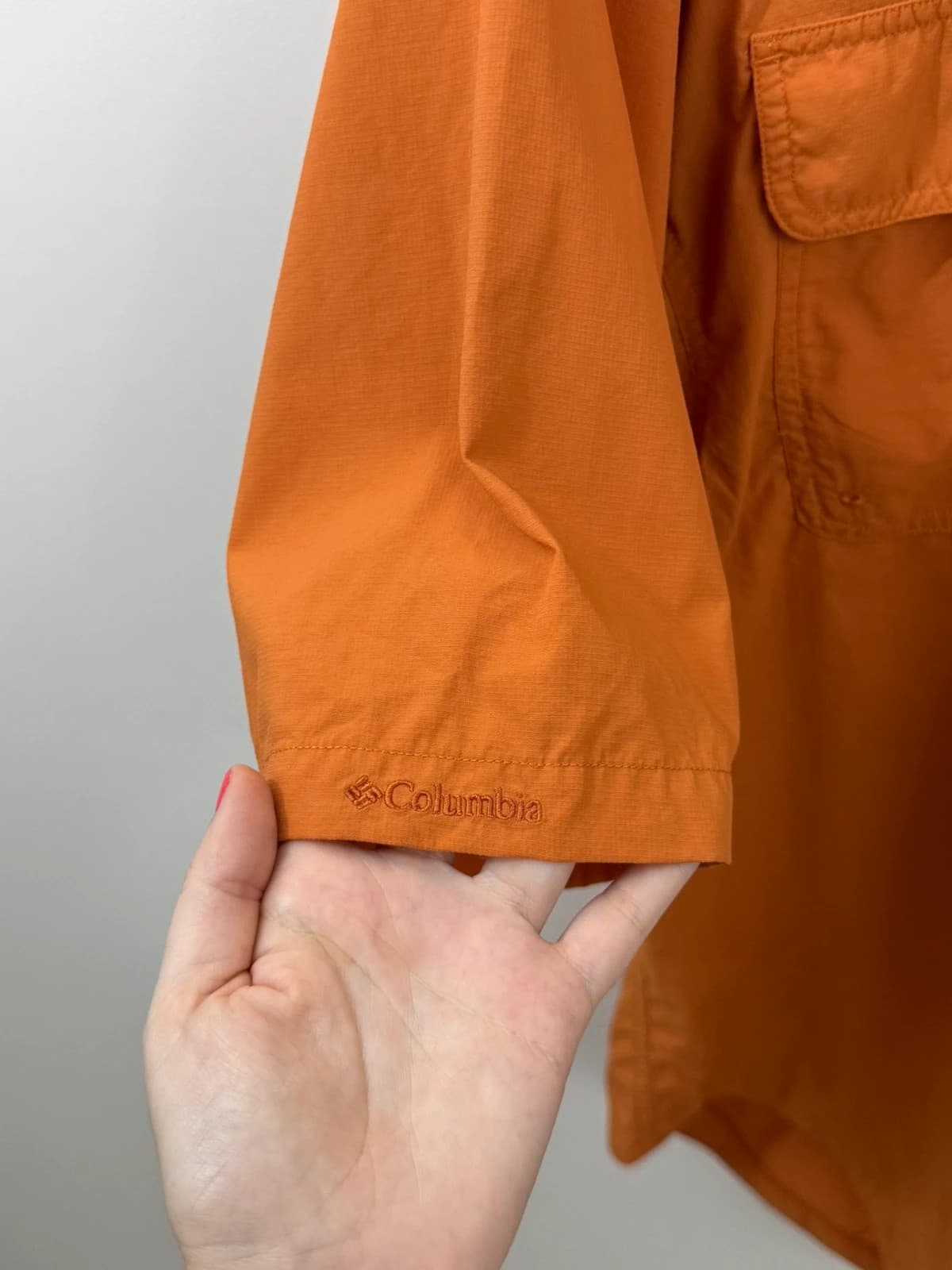Chemise outdoor Columbia Titanium orange taille M - FP2607164 - Photo 4/8
