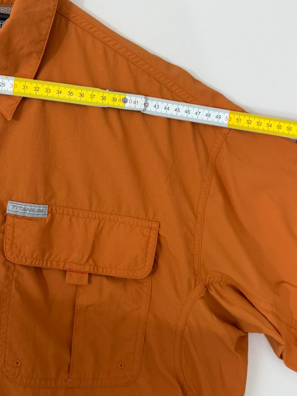 Chemise outdoor Columbia Titanium orange taille M - FP2607164 - Photo 7/8